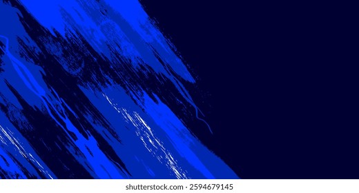 blue color pattern gradient grunge texture background. Dots pop art comics sport style vector illustration Abstract background dark blue with. eps 02