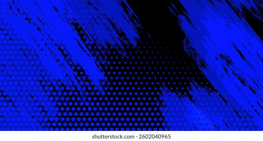 blue color pattern gradient grunge texture background. 