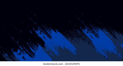 blue color pattern gradient grunge texture background. vector illustration