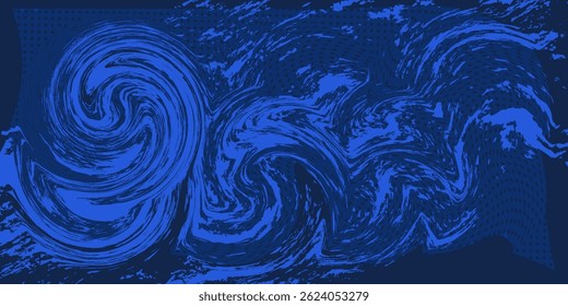blue color pattern gradient grunge texture background. 