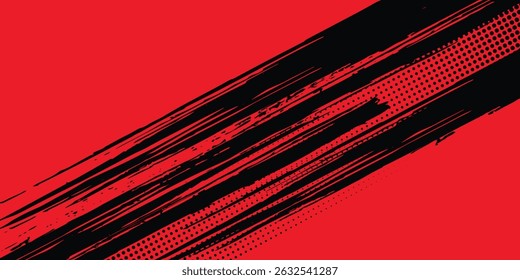 blue color pattern gradient grunge texture background. Dots pop art comics sport style vector illustration Abstract background dark blue with grunge speed lines modern corporate concept vector