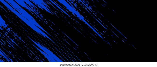 blue color pattern gradient grunge texture background. 