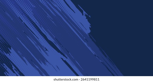 blue color pattern gradient grunge texture background modern sport grunge.vector.