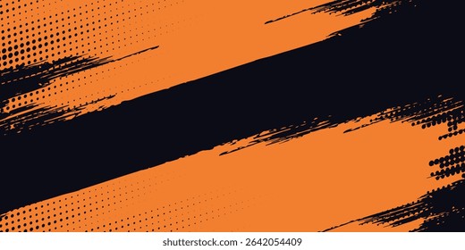 blue color pattern gradient grunge texture background. Dots pop art comics sport style vector  modern arts grunge