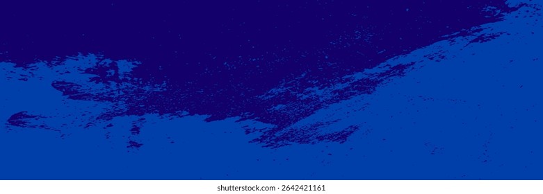Blue color pattern gradient grunge texture background. Dots pop art comics sport style vector illustration 

