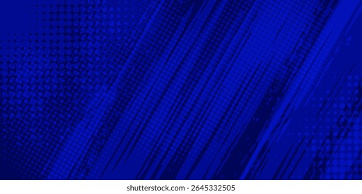 fundo de textura gradiente gradiente de padrão de cor azul. grunge dinâmico vetor e meio-tom