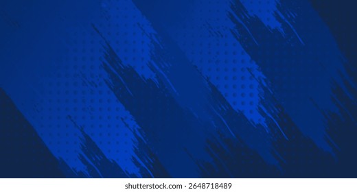 Blue color pattern gradient grunge blue wave texture point background simple art modern design