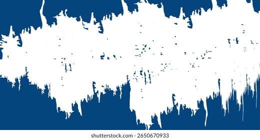 Fondo de textura grunge degradado de patrón de color azul. Punto pop art comics estilo deportivo Ilustración vectorial fondo Abstractas azul oscuro con concepto corporativo moderno