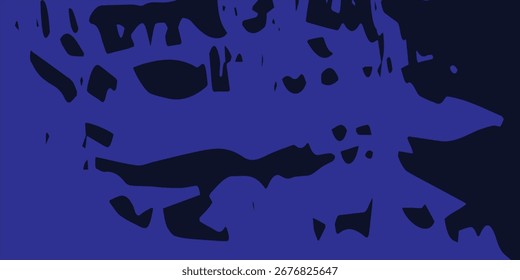 Fondo de textura grunge degradado de patrón de color azul. 