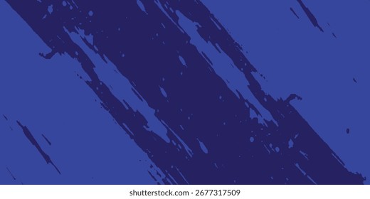 Fondo de textura grunge degradado de patrón de color azul. 