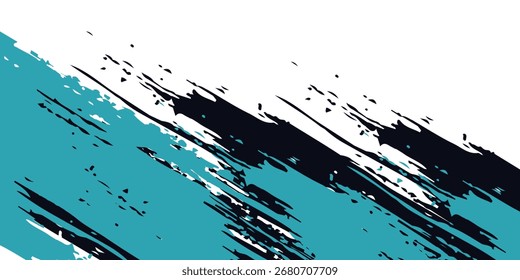Fondo de textura grunge degradado de patrón de color azul. Dots pop art comics estilo deportivo Ilustración vectorial fondo Abstractas azul oscuro con líneas de velocidad grunge concepto corporativo moderno