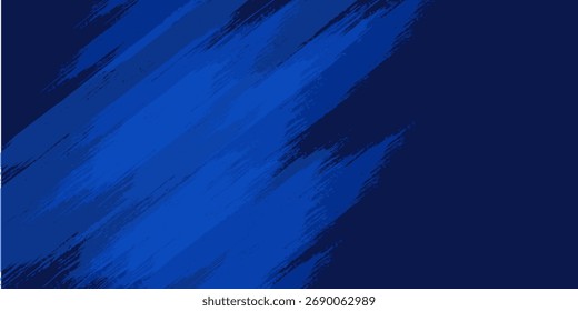 Fondo de textura grunge degradado de patrón de color azul. Punto pop art comics estilo deportivo Ilustración vectorial fondo Abstractas azul oscuro con moderno
