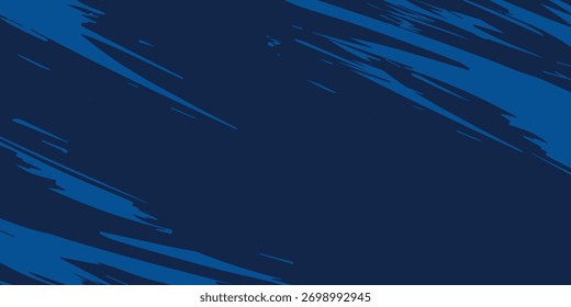 Fondo de textura grunge degradado de patrón de color azul. Ilustración vectorial de estilo deportivo de cómics de arte pop de puntos