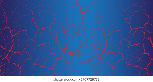 Fondo de textura grunge degradado de patrón de color azul. 