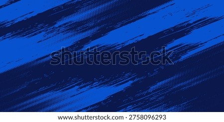blue color pattern gradient grunge texture background. Dots pop art comics sport style vector illustration Abstract background dark blue with modern corporate concept