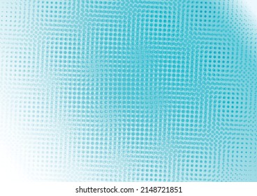 blauer Poly-Kreis-Hintergrund