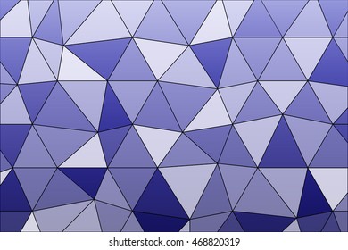 Blue color polygonal background. vector illustration. For your business idea wallpaper, design, template