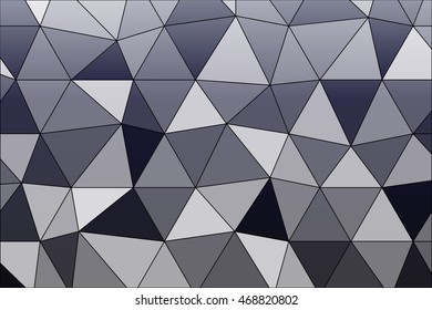 Blue color polygonal background. vector illustration. For your business idea wallpaper, design, template
