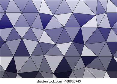 Blue color polygonal background. vector illustration. For your business idea wallpaper, design, template