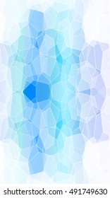 blue color polygonal pattern with gradient. vector illustration. for design, banner, wallpaper