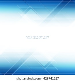 Blue color polygonal shape background