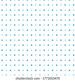 blue color round patterns on a white background vector