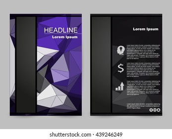 Blue Color Scheme with City Background Business Book Cover Design Template in A4. Can be adapt to Brochure, Annual Report, Magazine,Poster, Corporate Presentation, Portfolio, Flyer, Banner, Website 