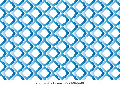 Blue color Seamless Vector Pattern. Ideal for cloth, tiles, background design, web page. Vector illustration EPS 10 File.