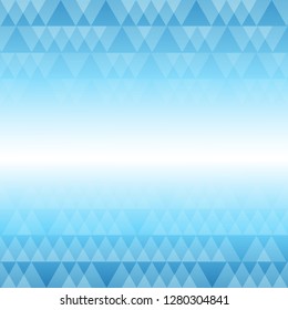Blue color shape abstract background flat design vector illustration