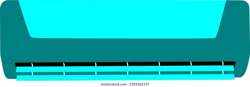 Blue Color Slit AC Design