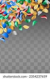 Blue Color Spring Vector Black Transparent Background Illustration. Motion Leaf Design. Red Foliage Wind Banner. Leaves Fresh Border.