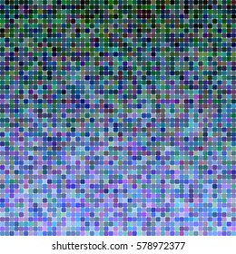 Blue color square mosaic vector background design