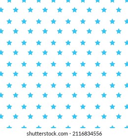 patrones de estrellas de color azul en fondo blanco, vector