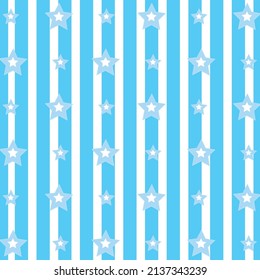 blue color star patterns on white background, vector