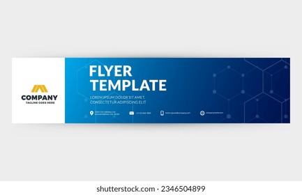 blue color technology abstract background