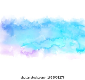 Blue color texture vector wallpaper. Grunge background, abstract banner. Water liquid vivid paper card, label