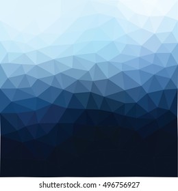 Blue color theme vector abstract background