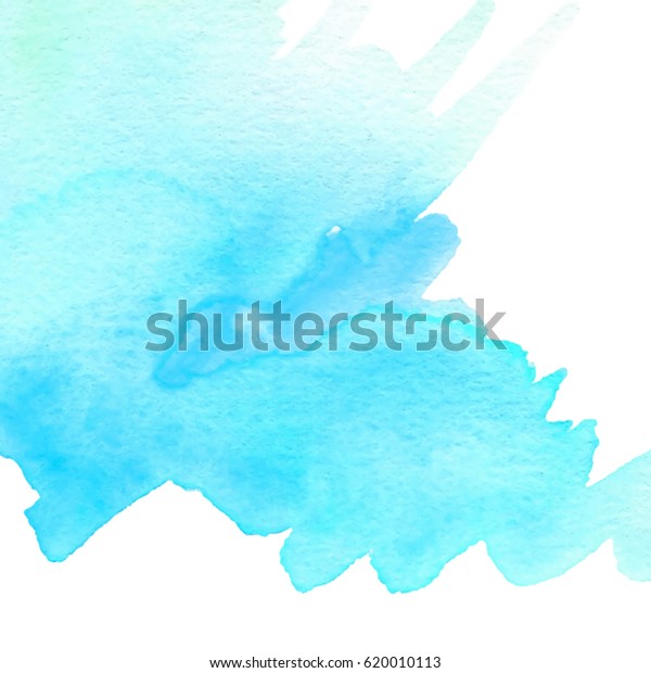テキストデザイン 壁紙 タグ用の白い背景に青の色のベクター画像波の水色のスプラッシュ スタイル化された水の手描きの紙のテクスチャー抽象的な液体ストロークイラスト のベクター画像素材 ロイヤリティフリー