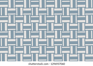 Blue color. Vector luxury abstract background. geometric seamless pattern in modern stylish.