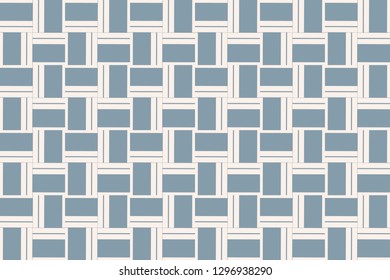 Blue color. Vector luxury abstract background. geometric seamless pattern in modern stylish.