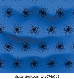 blue color vector pattern background