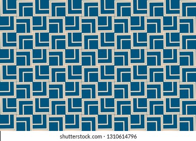 Blue color. For wallpapers, web page background, surface textures, Image for advertising booklets, banners. seamless vector illustration.
