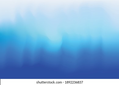 blue color wavy gradient background