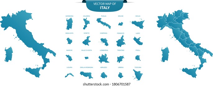 イタリア地図 の画像 写真素材 ベクター画像 Shutterstock