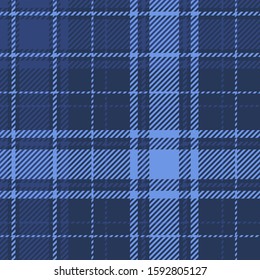 Blue colors modern tartan plaid Scottish seamless pattern.Texture from tartan, plaid, tablecloths, clothes, shirts, dresses, paper, bedding, blankets and other textile products.