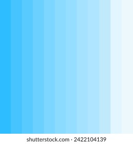 Blue colors palette icon illustration, vertical stripes. 