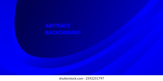 Blue colour abstract gradient background with glowing curve lines, Dynamic shapes composition design pattern Luxury Background. Perfect for modern projects, basktop wallpaper,business,poster,banner .