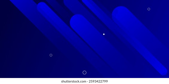 Blue colour abstract gradient background with glowing dynamic shapes composition design background vector illustration.