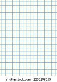 blue colour graph paper over off white useful as a background