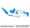 indonesian map 3d